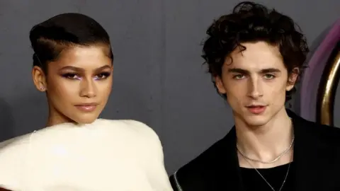 Zendaya and Timothee Chalamet