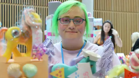 BBC Stall holder Jennifer Greening