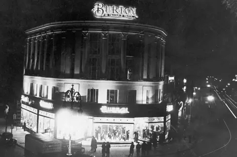 Daily Herald Archive A Burton store in London