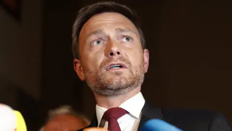 EPA FDP leader Christian Lindner, 19 Nov 17