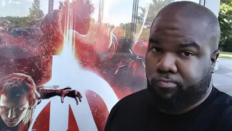 Tony Mitchell Tony Mitchell on his 41st visit to the cinema to view Avengers: Infinity War