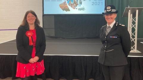 merseyside spurrell pcc constable serena elected elections