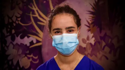 Martin Giles/BBC Yasmine Sadek