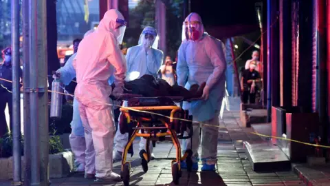 Getty Images Hospitals in Thailand are overwhelmed