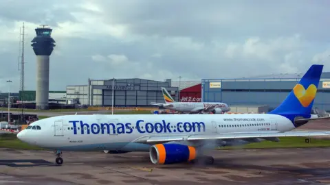 PA Media Thomas Cook aircraft