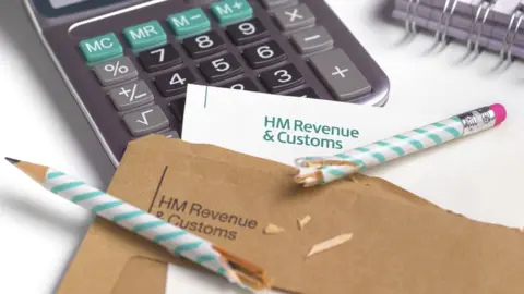 Getty Images HMRC paperwork