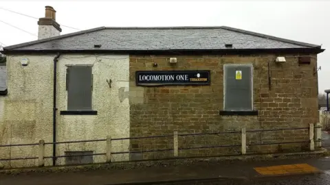 Historic England Side view of Heighington & Aycliffe Railway Station