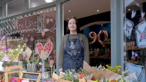 Hannah Woolley has worked at the shop since she was 14