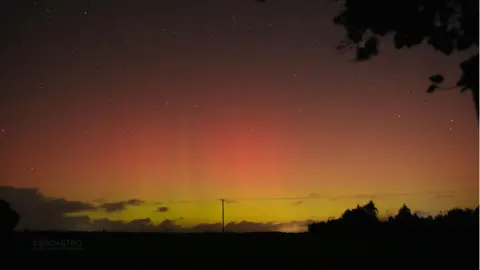 BBC Weather Watchers / BenB The Northern Lights in Herefordshire
