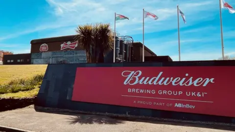 Budweiser Brewing Group UK&I Budweiser's Magor brewery site