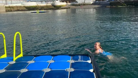 Jen from Plymouth Swim Collective Pontoons