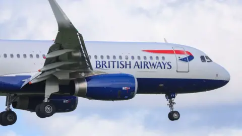 Getty Images A BA plane