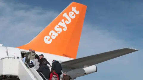 Getty Images An Easyjet plane