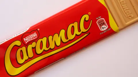 Alamy Caramac bar