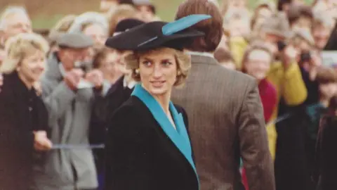 JAckson family Diana, Princess of Wales, at Sandringham in the mid-1980s