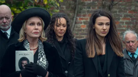 Netflix Dame Joanna Lumley and Michelle Keegan in Fool Me Once