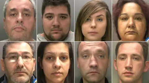 West Midlands Police Top L-R: Ignacy Brzezinski, Jan Sadowski, Julianna Chodakowicz, Justyna Parczewska. Bottom L-R: Marek Brzezinski, Natalia Zmuda, Wojciech Nowakowski, Marek Chowaniec