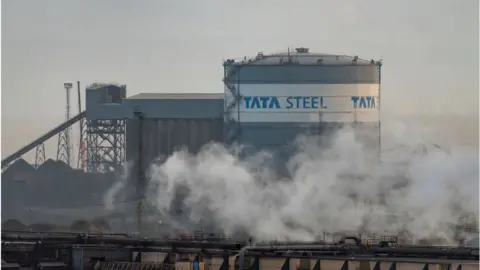 Getty Images Tata Steel plant, Port Talbot