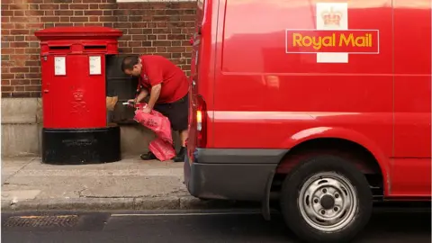 Getty Images Royal Mail worker