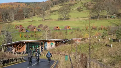 Getty Images Cycling in the Borders