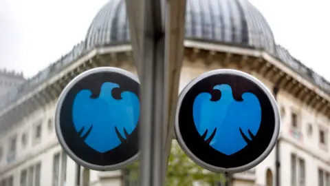 AFP/Getty Images Barclays bank logo