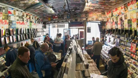 Jon Tolley Banquet Record shop interior