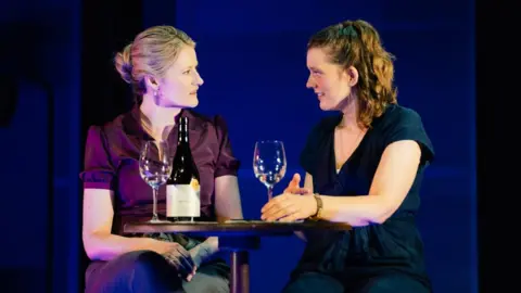 National Theatre/Helen Murray Actresses Erin Siobhan Hutching (left) Lara Steward (right)