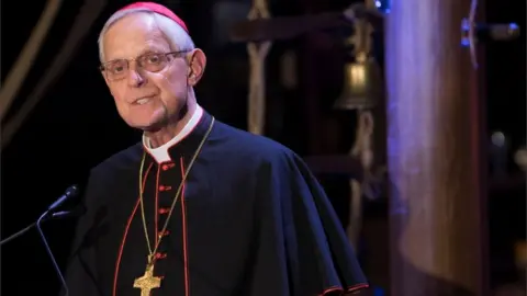 AFP Cardinal Donald Wuerl of the Archbishop of Washington