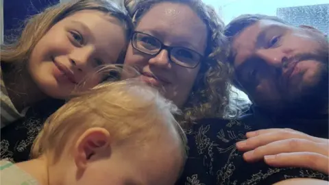 Family handout/PA Media Robert and Paula Bateman and their daughters Lexi and Elizabeth