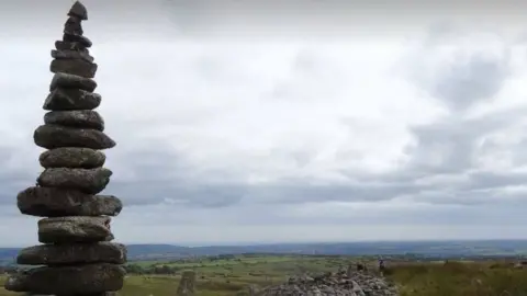 Stuart Dow "Fairy castle" at Stowe's Pound, Bodmin Moor