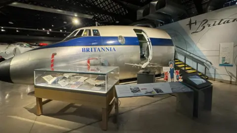 Aerospace Bristol Brittania exhibition at Aerospace Bristol