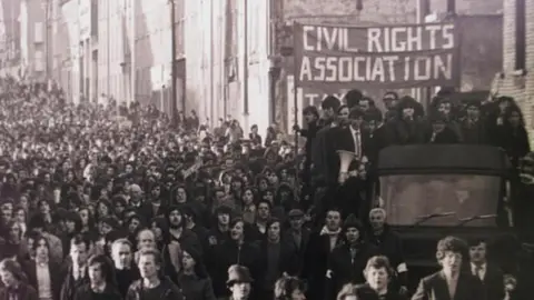 BBC Bloody Sunday march