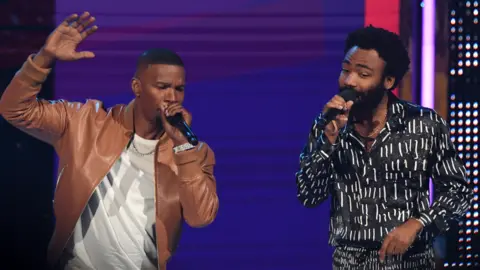 AFP Jamie Foxx and Donald Glover