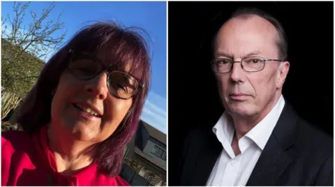 BBC Rachel Habergham and Bob Hallewell