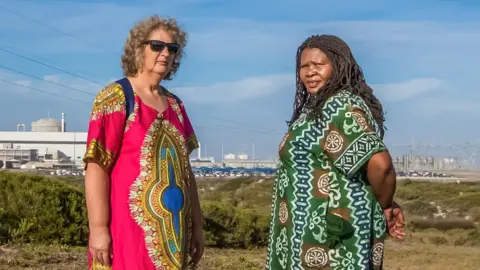 Gerald Petersen/ Goldman Environmental Prize Liz McDaid and Makoma Lekalakala