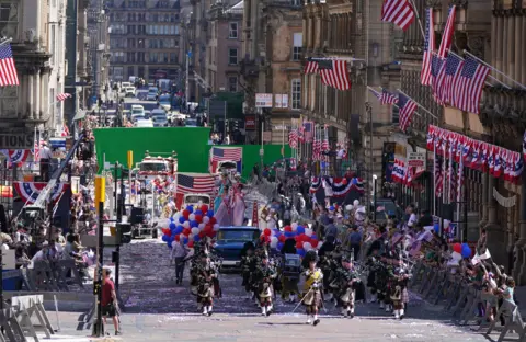 Andrew Milligan Indiana Jones filming takes place in Glasgow