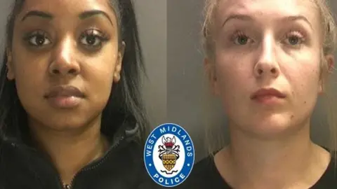 West Midlands Police Leoni Vassell and Daniella Griffiths