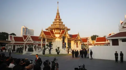 EPA Debsirindrawas temple in Bangkok