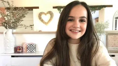 BBC Daisy pictured at home