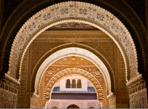 Getty Images Court of the Lions, Alhambra, Granada