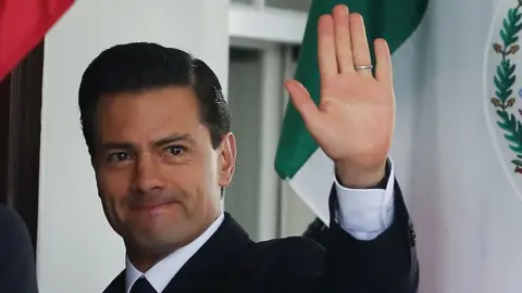 Getty Images Automated accounts boosted the 2012 presidential campaign of Enrique Pena Nieto