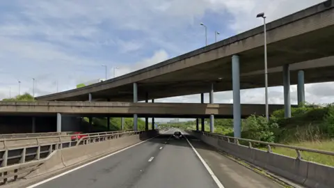 Google Bridges on M5 junctions 15 and 16