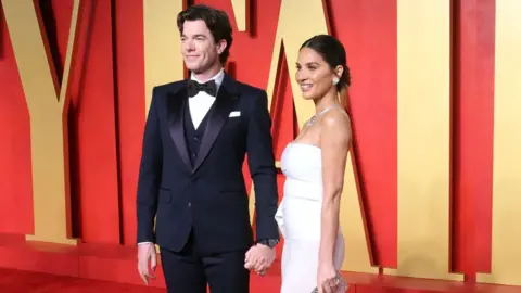 Getty Images John Mulaney and Olivia Munn