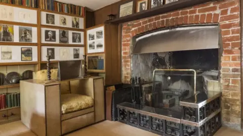 National Trust Clouds Hill interior