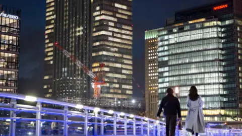 Getty Images Nissan HQ in Tokyo