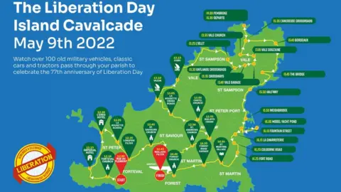 States of Guernsey Digital map