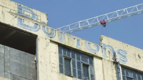 Keith Evans/Geograph Old factory in Ipswich