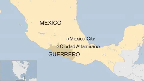 Map of Mexico