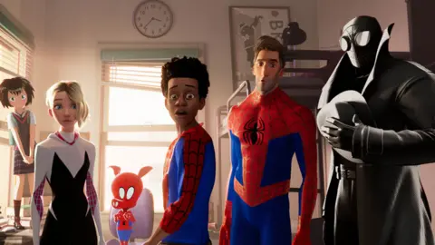 Sony A scene from Spider-Man: Into the Spider-Verse