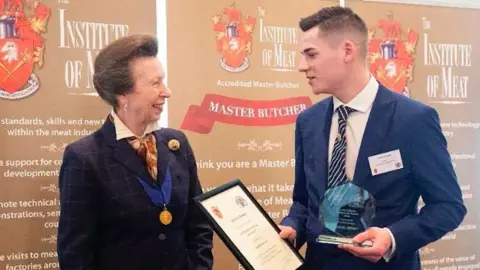 Family Princess Anne with Samuel Newey